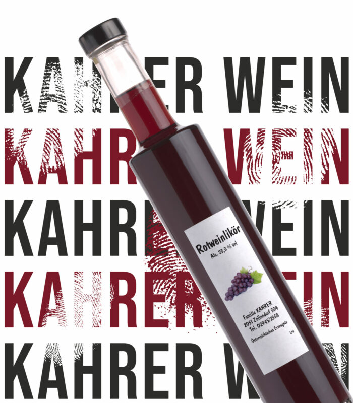 ROTWEINLIKÖR - Hausgemacht